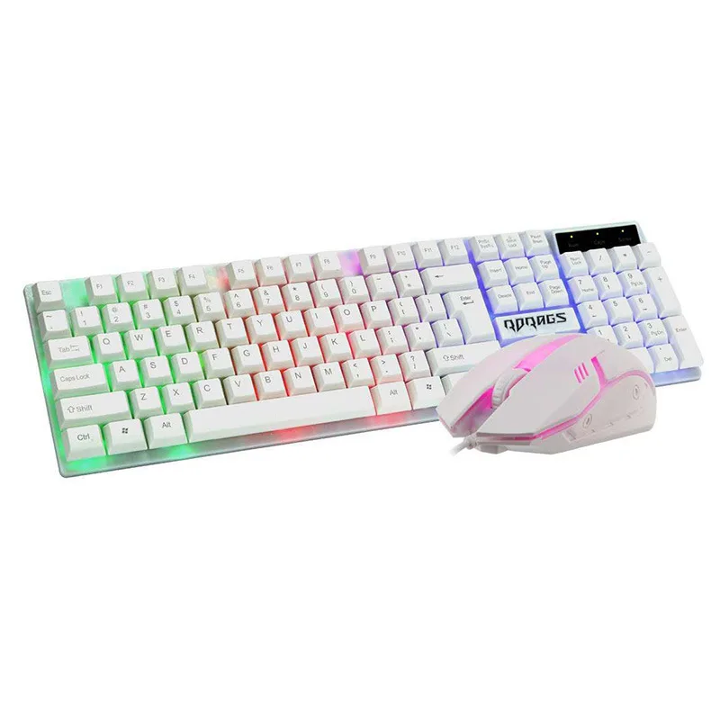 

Radium Des R700 Backlight Suspension Keyboard And Mouse Set Lol Game Waterproof Cable Shining Keyboard And Mouse Kit
