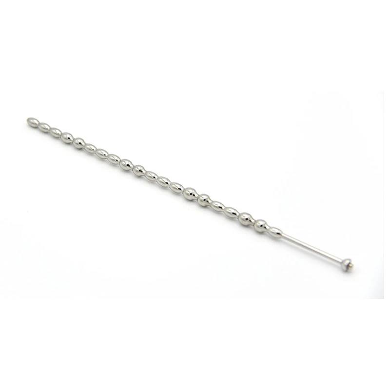 Penis Sex Toys Electric Shock Male Penis Metal Urethra Plug Dilator Beads Cock Ring