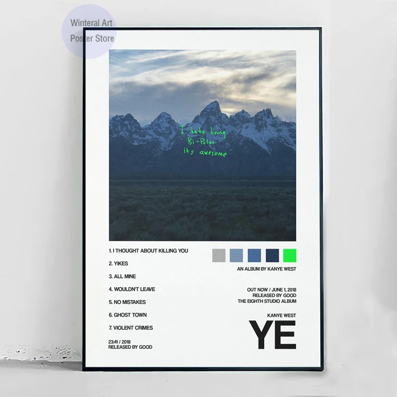 Kanye West Ye Poster ubicaciondepersonas.cdmx.gob.mx