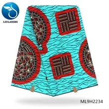 BEAUTIFICAL восковая ткань Африканская восковая печать Анкара хлопок tissu Анкара печать 6 ярдов/партия ML9H2226-42
