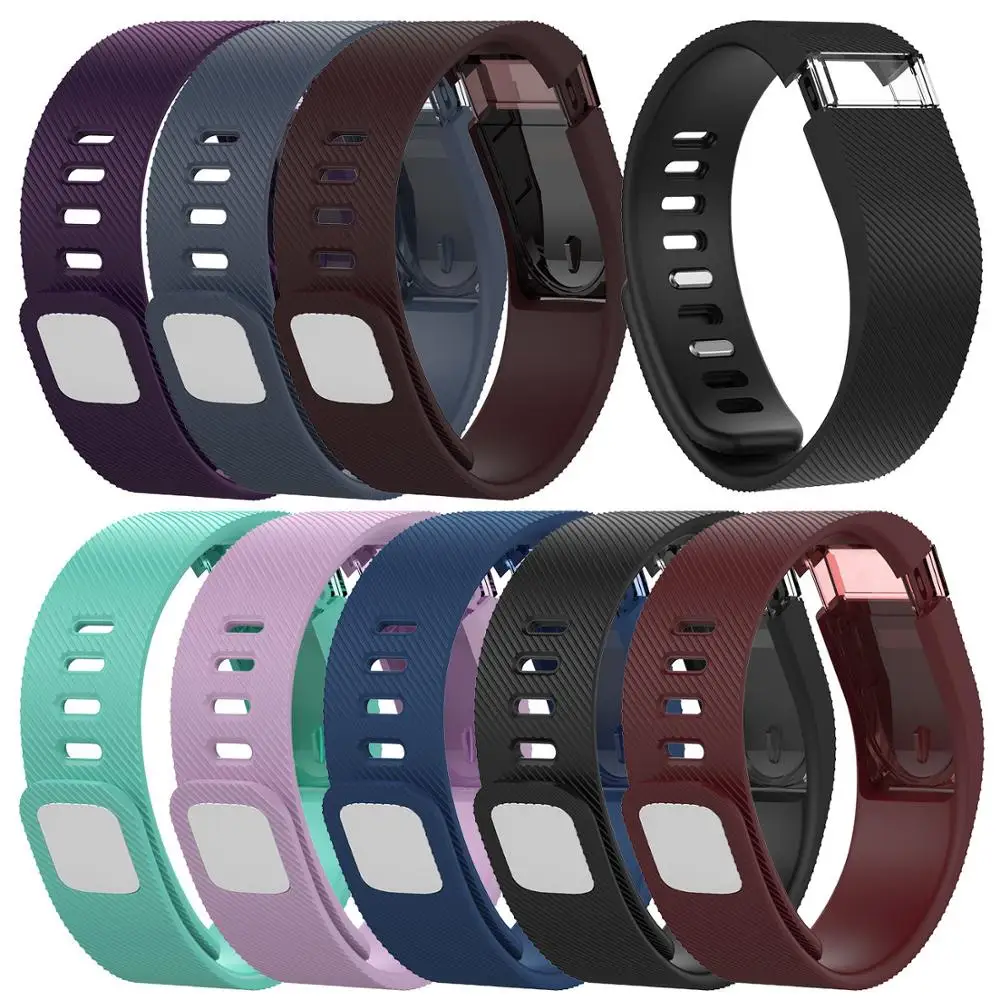 

Soft Silicone Adjustable Replacement Strap for Fitbit Charge for Fitbit Force Smart Watch Band