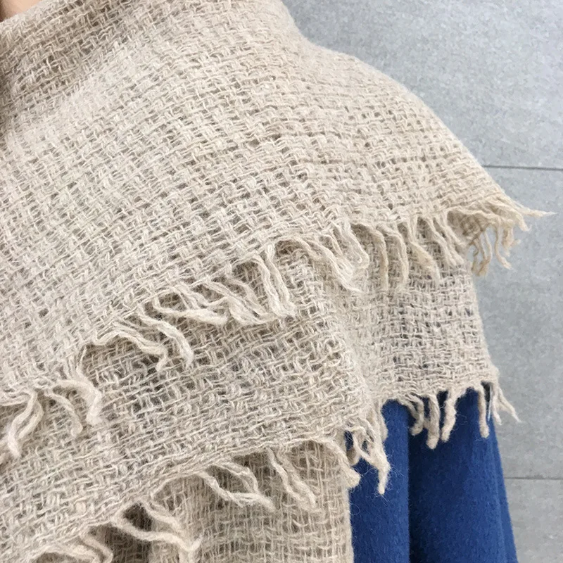 Naizaiga wool Mat mesh scarf hollow out solid fashion luxury shawl, YR144