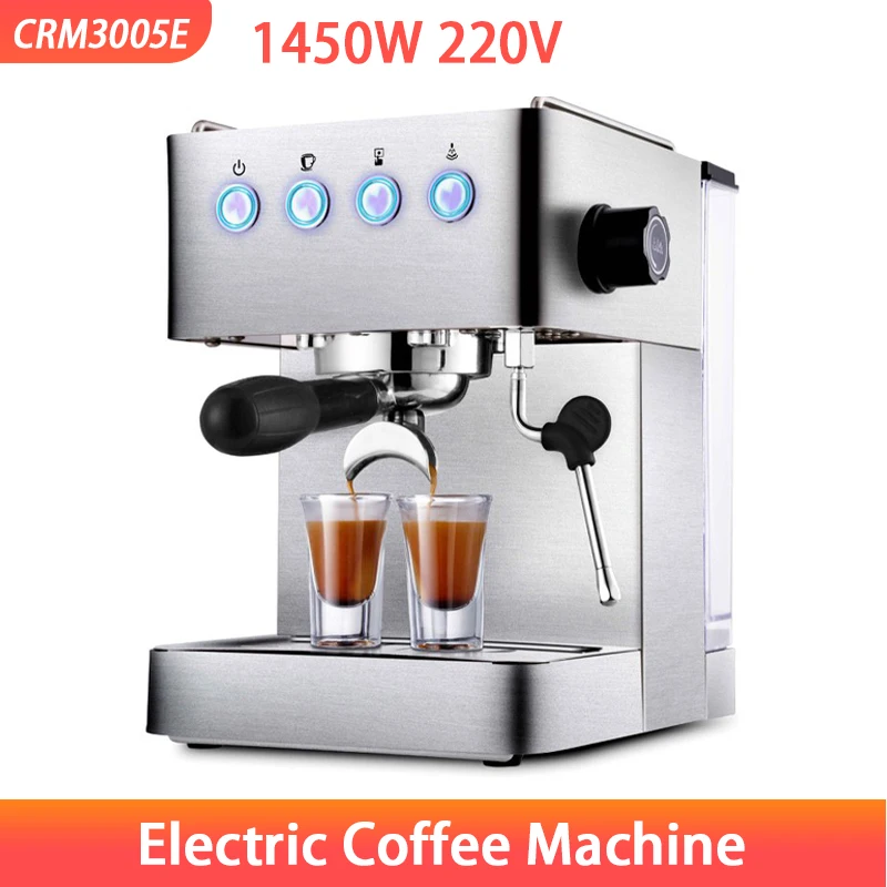 Coffee Machine Stainless Steel Body 