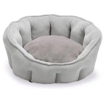

Pet Bed for Small Medium Dog and Cat Improve Sleeping Comfortable Plush Durable Non-slip Pet Sleeping Bag Cushion 46X34cm TB