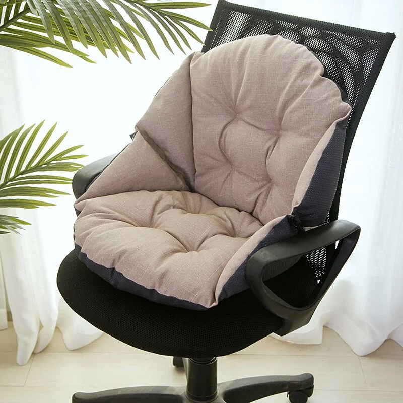 Office Cushion Student Chair Cushion Thick Non-slip Cushions Breathable Semi Enclosed Seat Cushion Waist  Warm Comfort Car Seat 