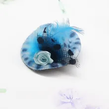 Детские аксессуары для волос, деликатный головной убор, заколки для девочек, Южная Корея, KS Cute Meng Da, многоцветная шляпа, головная повязка принцессы Cli