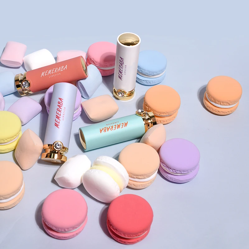 Профессиональный Макияж матовая губная помада фруктовый запах милый