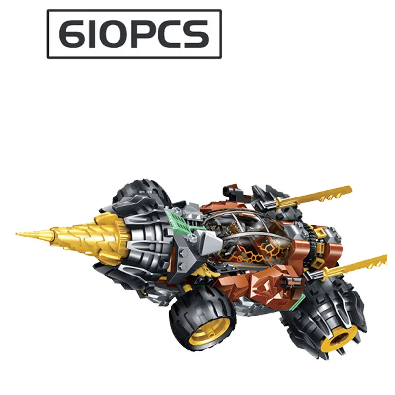 Beste 2019 Nieuwe DIY Ninjago Cole s Earth Driller Ninja Compatibel legoinger NinjagoES Bouwstenen 70669 Speelgoed voor Kinderen Kids Gift