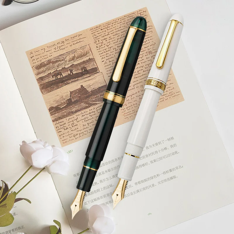 Platinum Original Fountain Pen #3776 CENTURY 14K Gold Nib Ink Pen Stationery Office for School Pens for Writing PNB-13000