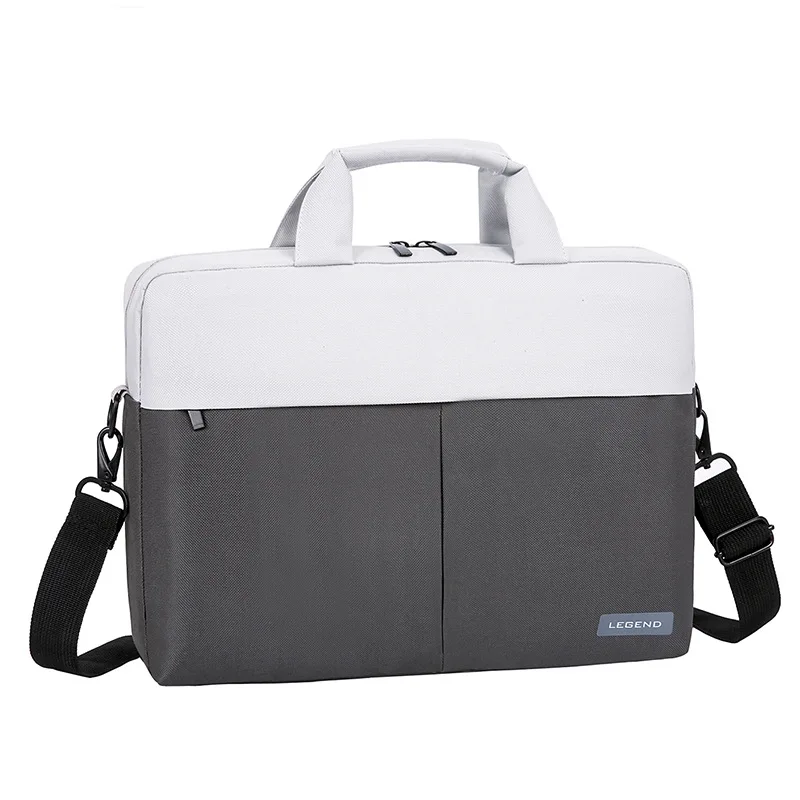 

Brand Customizable Logo Laptop Hand Computer Bag 13-Inch 14-Inch Business Casual Briefcase 15.6-Inch