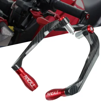 

For DUCATI 899 959 1199 1299 Panigale /S/ Tricolor Motorcycle CNC Handlebar Grips Guard Brake Clutch Levers Guard Protector