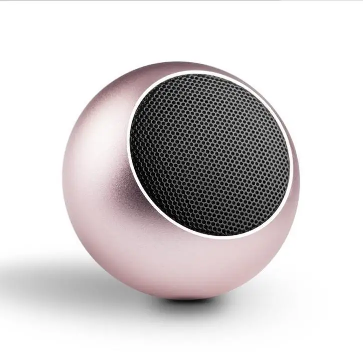 Мини Bluetooth динамик маленький стальной сабвуфер с функцией TWS док-станции для компьютера мобильных телефонов