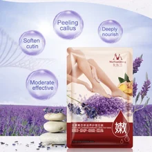Бледно-лиловый, ухаживающая маска для ног, удалить омертвевшие чешуйки кожи средства ухода за кожей стоп-маска для забота, отшелушивание Стикеры питательный