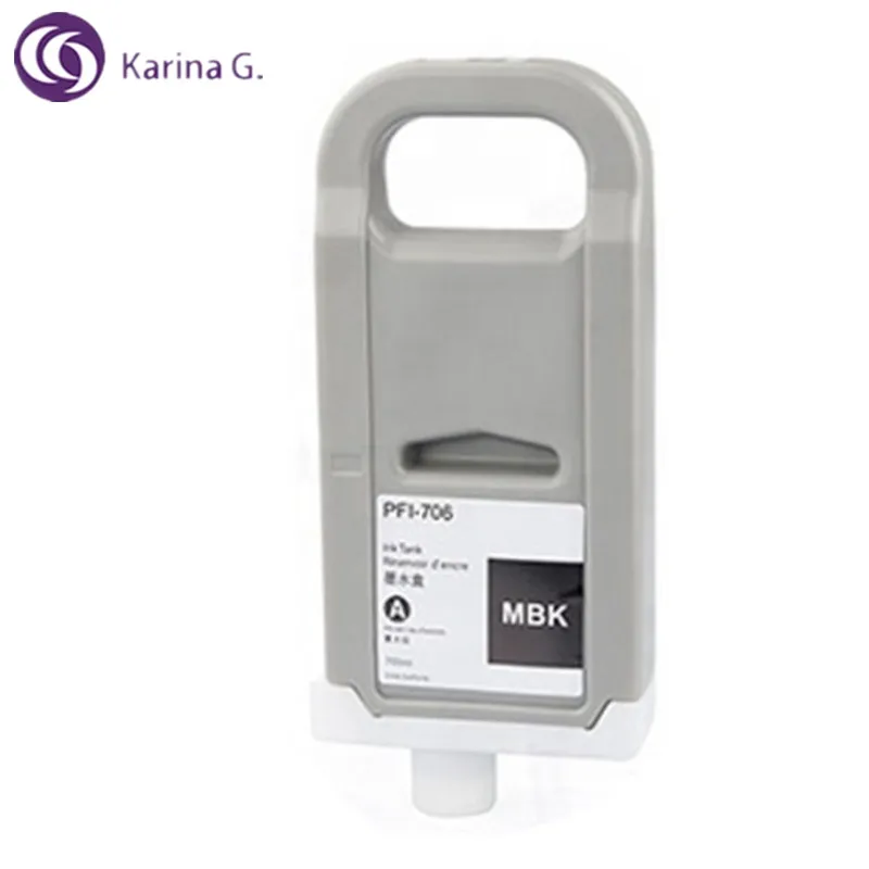 Premium Color Compatible Ink Cartridge for PFI706 PFI-706 PFI 706 Suit for