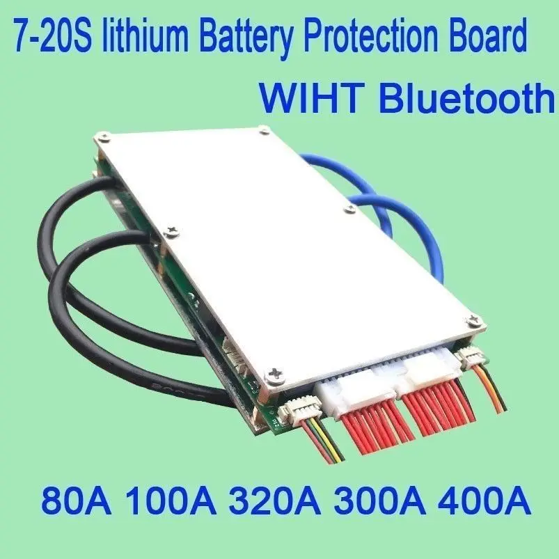 

7S - 20S Smart Bluetooth 80A 100A 320A 300A 400A lithium Li-ion Lipo LTO LiFePO4 Battery BMS Protection Board 48v 36v 24v 16S