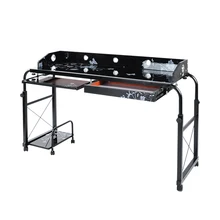 Портативный компьютерный Настольный мебель для спальни современный минималистичный многофункциональный ноутбук планшетный стол стеклянный экономичный тип