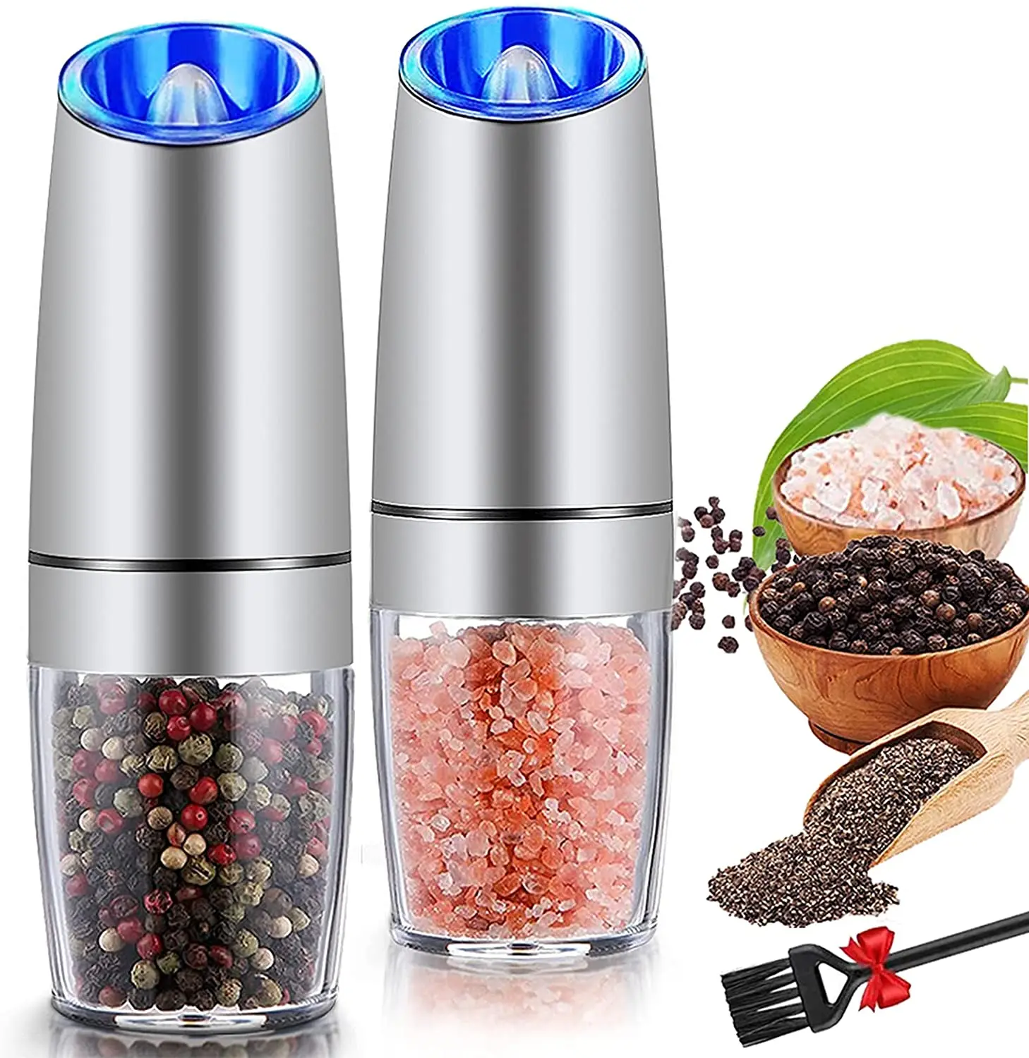 1pcs Refillable Salt Grinder/pepper Grinder/shaker/ Dispenser