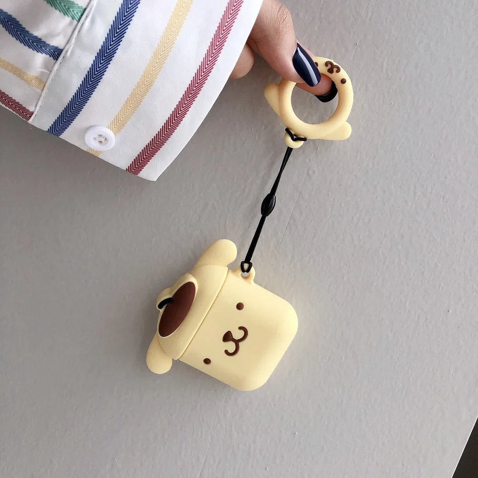 Роскошный силиконовый чехол для Airpods, защитный чехол для наушников, чехол для Apple airpods 2 1, аксессуары, зарядная коробка для Air pods - Цвет: 44E