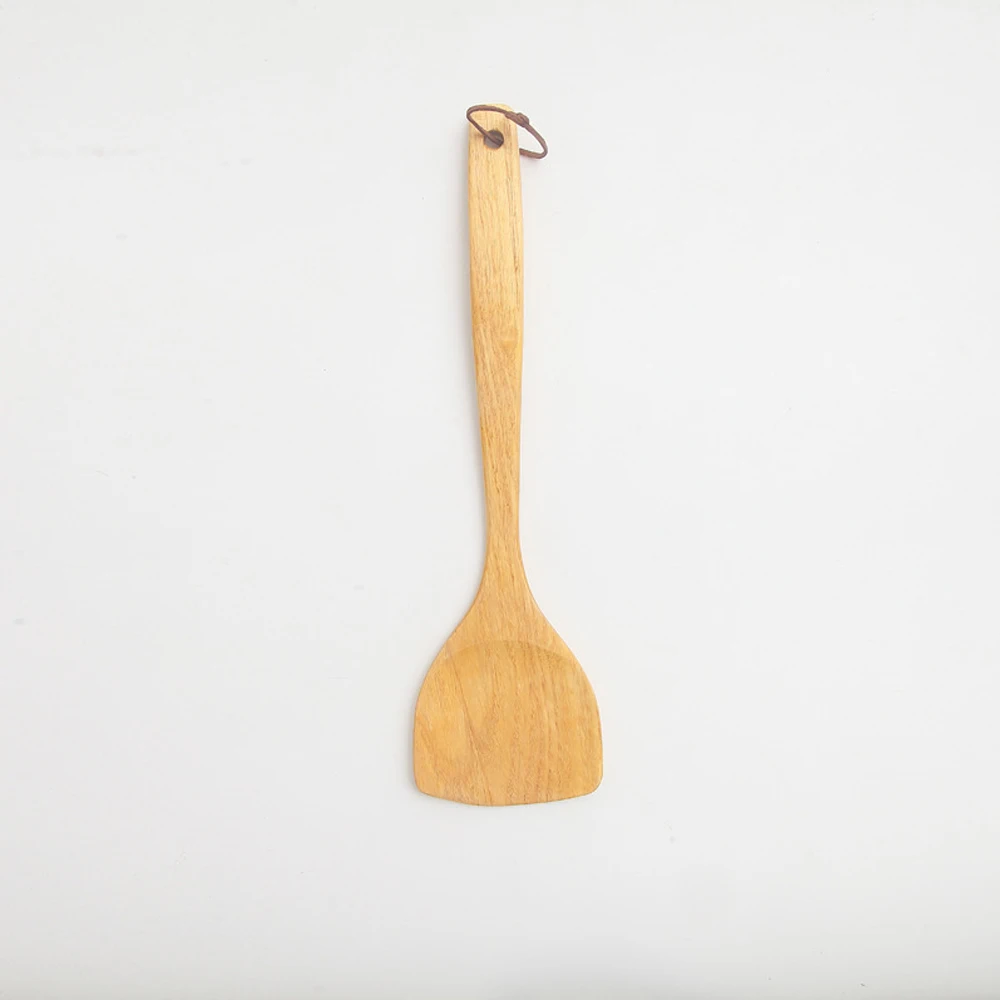 35 см антипригарная сковорода Деревянная Лопатка деревянная лопатка шпатель горшок лопатка ложка для риса Высококачественная кухонная посуда кухонный инструмент