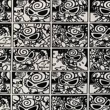 Милый ребенок истерика мини панда мультфильм ткань, холст для пэчворка DIY для обуви сумки занавески ткань диван Подушка подарок