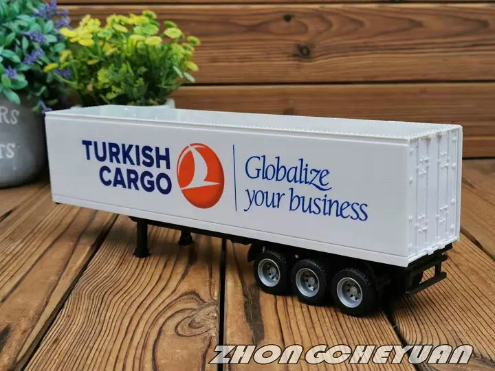 1/43 новая специальная литая модель грузовика-контейнеровоза домашний дисплей коллекция игрушек для детская игрушка машина