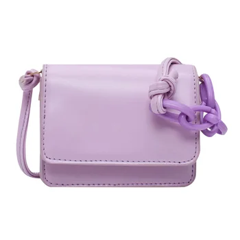 

Women Messenger Bag Ladies Fashion Shoulder Messenger Bag Retro PU Leather Ladies Mini Square Shoulder Satchel Handbag