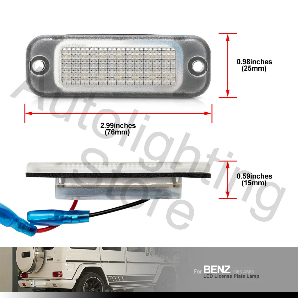 ޸  W463 G-Wagon 2012-2018  LED ȣ Ʈ  ȣ  Canbus OEM  A4639060046, 2 