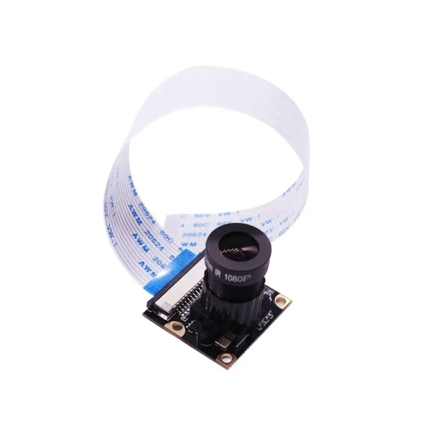 

Yahboom Raspberry pi infrared night vision fpv camera 500W pixel adjustable focus fill light FPV camera 4B/3B+ RC car spare part