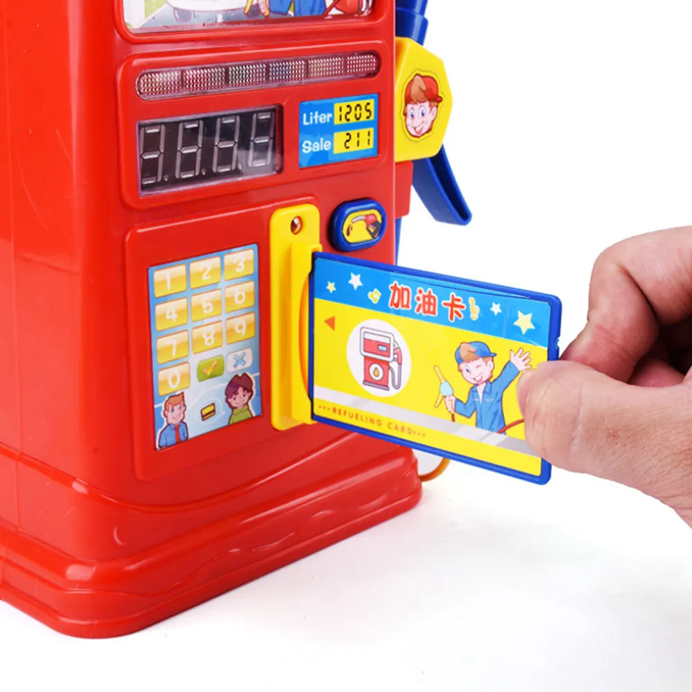 1 компл. Моделирование АЗС модельная игрушка ролевые игры дом игрушки ABS пластик раннее образование для детей подарок