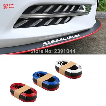 

For Echo Yaris Platz Vitz Bumper Lip / Front Spoiler Scratch Proof Adhesive / TOPGEAR Body Kit / Strip Skirt