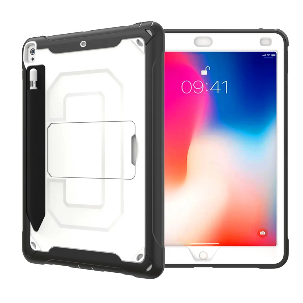 Для iPad Air 3 10,5 '' чехол для планшета PC+ TPU анти-осенний противоударный устойчивый к царапинам чехол для планшета с кронштейном и плечевым ремнем
