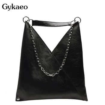 

Gykaeo Luxury Handbags Women Bags Designer Soft Leather Chains Handbag Ladies Large Capacity Messenger Shoulder Bag Sac A Main
