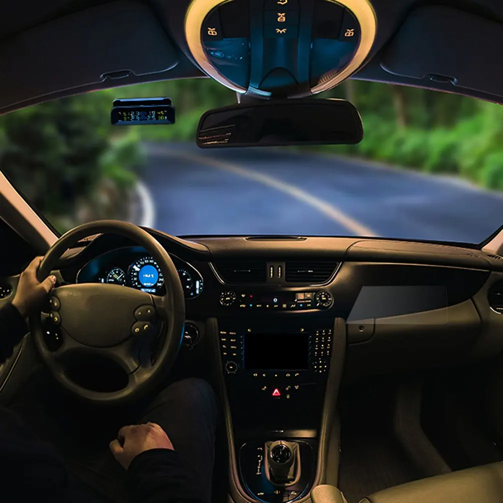 Consumption External Built-in General Wireless Intelligent Car Tire Monitoring System Air Pressure Detector