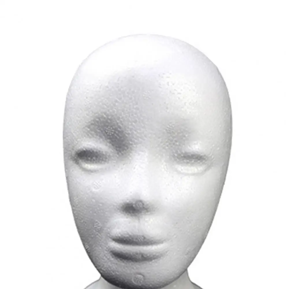 Mannequin Female Head Model Hat Glasses Wig Display Props Styling Tool