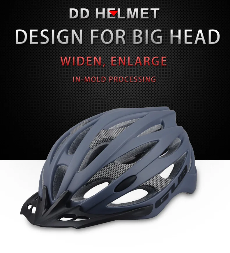 DD супер большой цельный литой велосипедный шлем 28 прочный воздушный с отверстиями, велосипедный защитный шлем для горного велосипеда