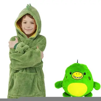 

Pet Hoodie Folding Car Pillow Unicorn Hooded Children Cotton Clothing Plush Animal Pet Shirt Plush Toy Pillow For Over 8 Years