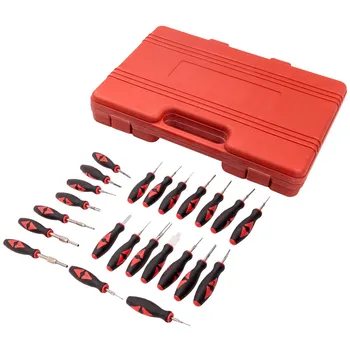 

23Pcs Electrical Terminal Removal Tool Kit Harness Connector Release Remove Tool For Ford, for Mercedes For Honda, for Opel