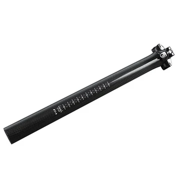 

HOT-Carbon Seatpost 31.6mm Matte 3K Carbon Fiber MTB/Road Bicycles Carbon Fiber Seat Post Light Seat Tube