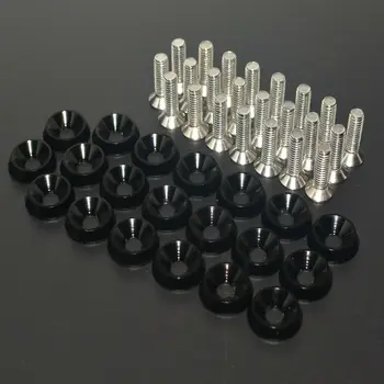 

Fender Fastener Bumper Washer Bolt Screw M6X15mm Accessory Replacement
