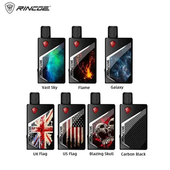 

Original Rincoe Tix Pod System Vape Kit Electronic Cigarette 1000mAh Battery 2ml Empty Cartridge Portable E MTL DL Starter Kit