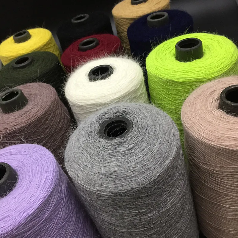 500 Grams/group of Rabbit Down Wool Yarn Soft Warm DIY Woven Thread Scarf Baby Sweater Hat Hand-knitted | Дом и сад