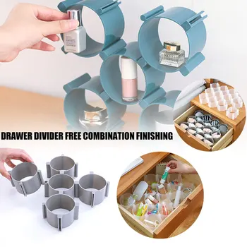 

Drawer Divider Board DIY Plastic Underwear Socks Storage Lattice Wardrobe Compartment DNJ998