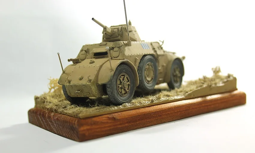 1/48 пропорции смолы литья модель Ab41 колесный бронированный автомобиль модель игрушки