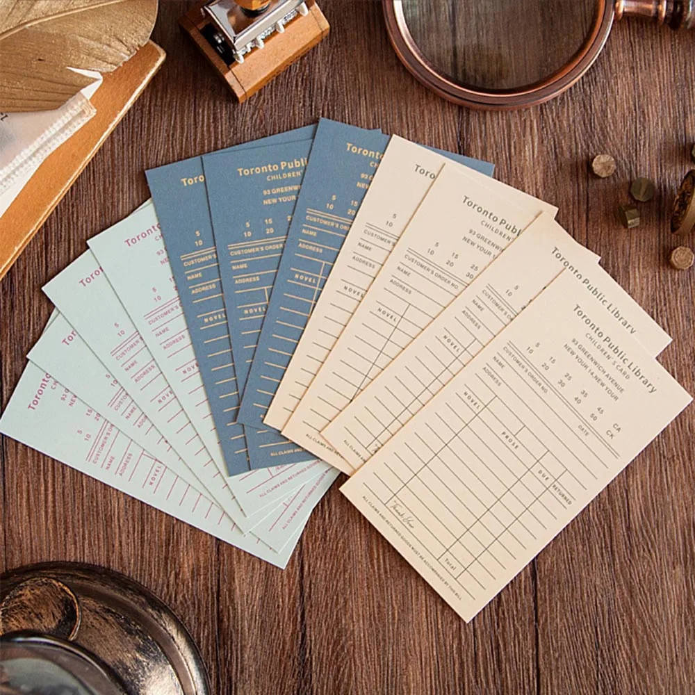 

15 Sheets Book Card Series Retro Old Paper Memo Pad Writing Pad Stationery Sticky Note Message Note Paper Notepad Diary Planner