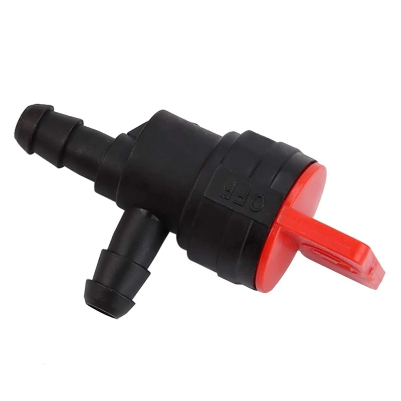 2PCS 1/4 Inch 90 Degree Fuel Shut Off Valve for Briggs & Stratton 698181 494539 697944 Tecumseh 35857