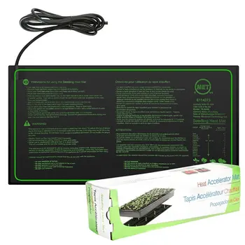 

EU/US/UK/AU Seedling Heating Mat 20X10inch Waterproof Plant Seed Germination Propagation Clone Starter Pad Garden Supplies 1 Pc
