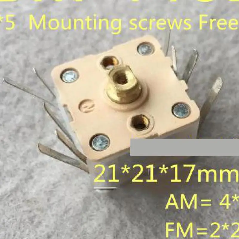 

20PCS Radio Film Variable Capacitor 270p Twin 20PFM CBM-443BF CBM443BF new