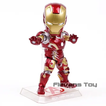

Egg Attack Iron Man Mark 43 MK43 with LED Light PVC Action Figure Collectible Model Toy