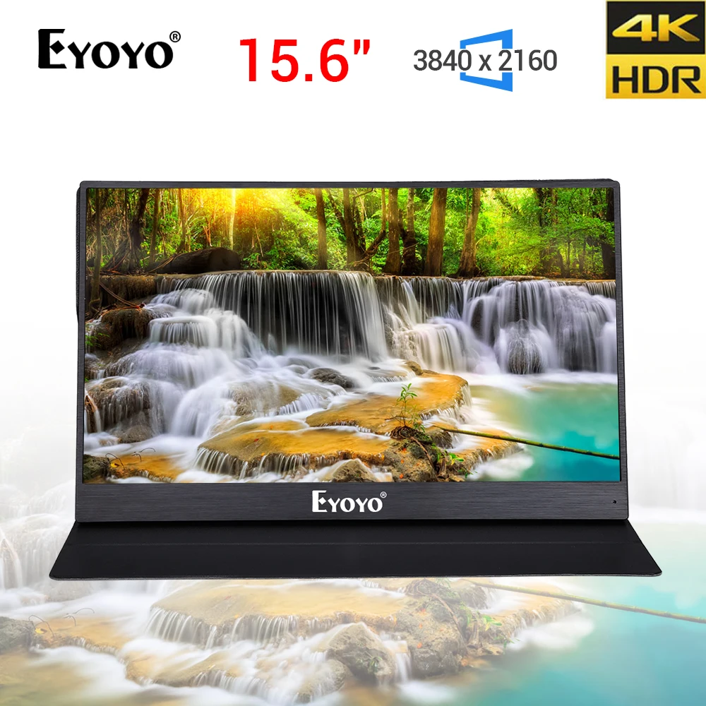 Eyoyo 15 6 &quotUHD 4K 3840X2160 IPS HDR портативный игровой Тип USB C ЖК экран монитор ПК для Macbook PS3