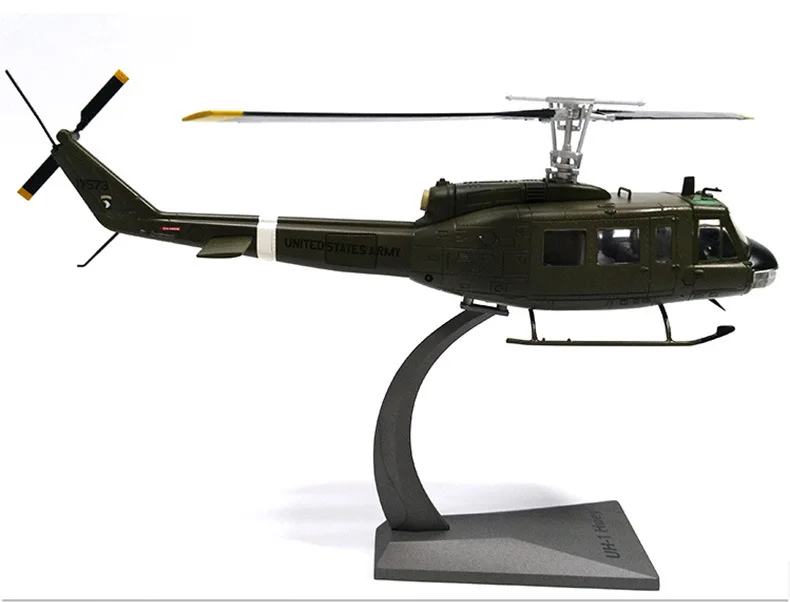 AF1 1/48 масштаб военная модель игрушечный колокольчик UH-1 Iroquois Huey универсальный вертолет литой металлический самолет модель игрушка для коллекции, подарок